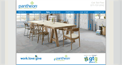 Desktop Screenshot of pantheontile.com